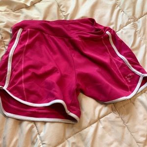 Pink New Balance shorts, XS